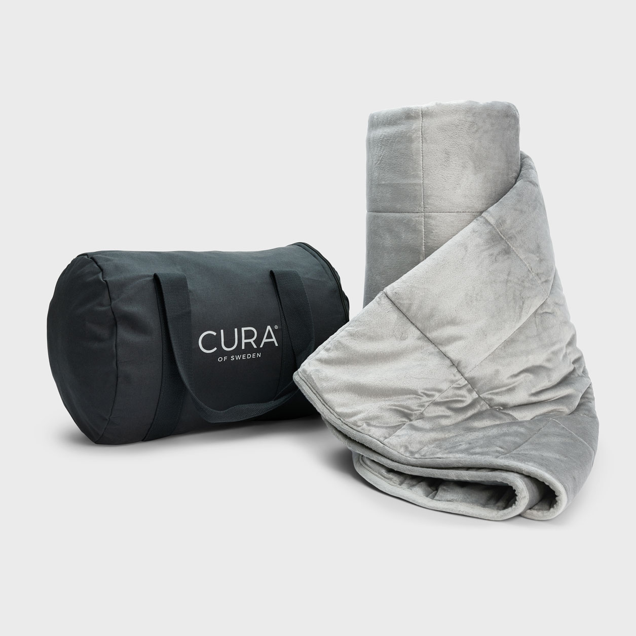 CURA Minky Light grey 140x200 6kg